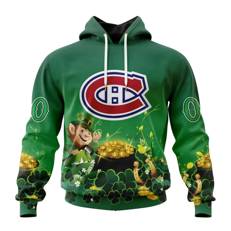 NHL Montreal Canadiens Special Design For St. Patrick' Day,QTNHL080524A902