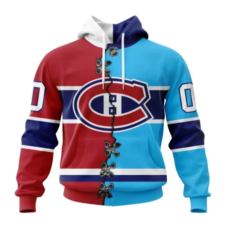 NHL Montreal Canadiens Special Home Mix Reverse Retro Personalized Kits,QTNHL080524A933