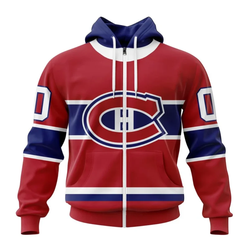 NHL Personalized Name And Number, Montreal Canadiens Personalized  Home Kits,QTNHL Personalized Name And Number,080524B94