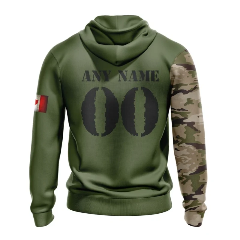 NHL Personalized Name And Number, Montreal Canadiens Special Camo Skull Design,QTNHL Personalized Name And Number,080524B97