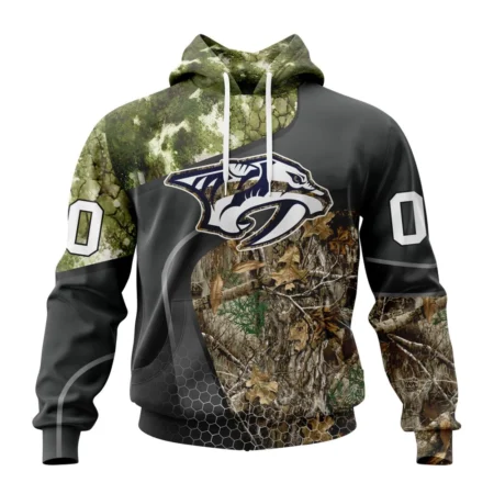 NHL Nashville Predators Special Hunting Camo Design,QTNHL080524A1313