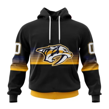 NHL Nashville Predators Special Black And Gradient Design,QTNHL080524A1407