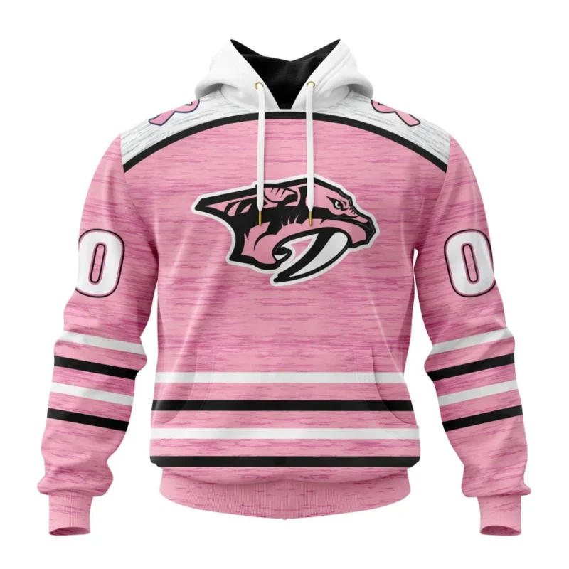 NHL Nashville Predators Special Pink Fight Breast Cancer Design,QTNHL080524A1743