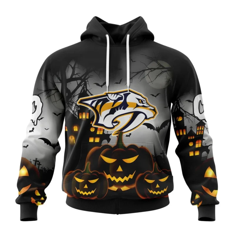 NHL Nashville Predators Special Design For Halloween,QTNHL080524A1995