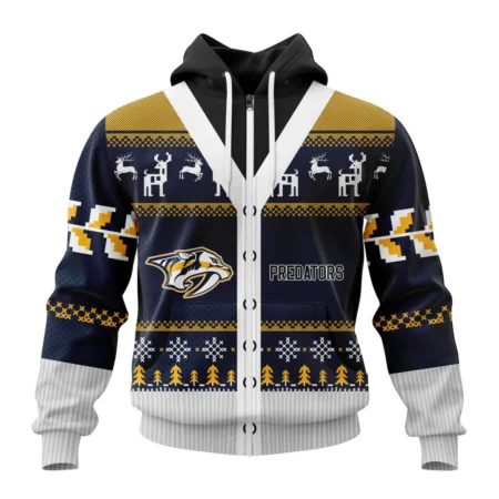 NHL Personalized Name And Number, Nashville Predators, Specialized Chrismas Season,QTNHL Personalized Name And Number,080524B2793