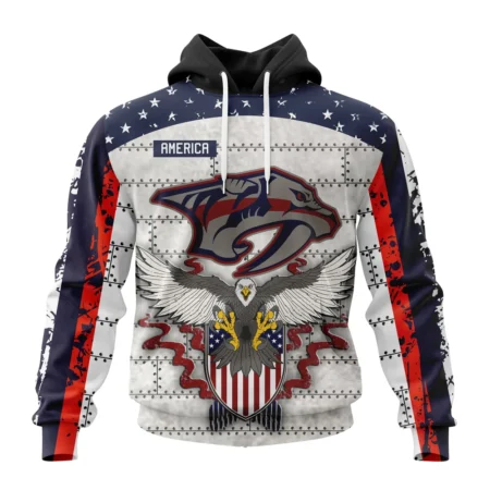 NHL Nashville Predators, Specialized Unisex In Us Concepts ,QTNHL080524A2883