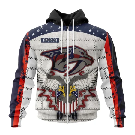 NHL Nashville Predators, Specialized Unisex In Us Concepts ,QTNHL 080524B2883