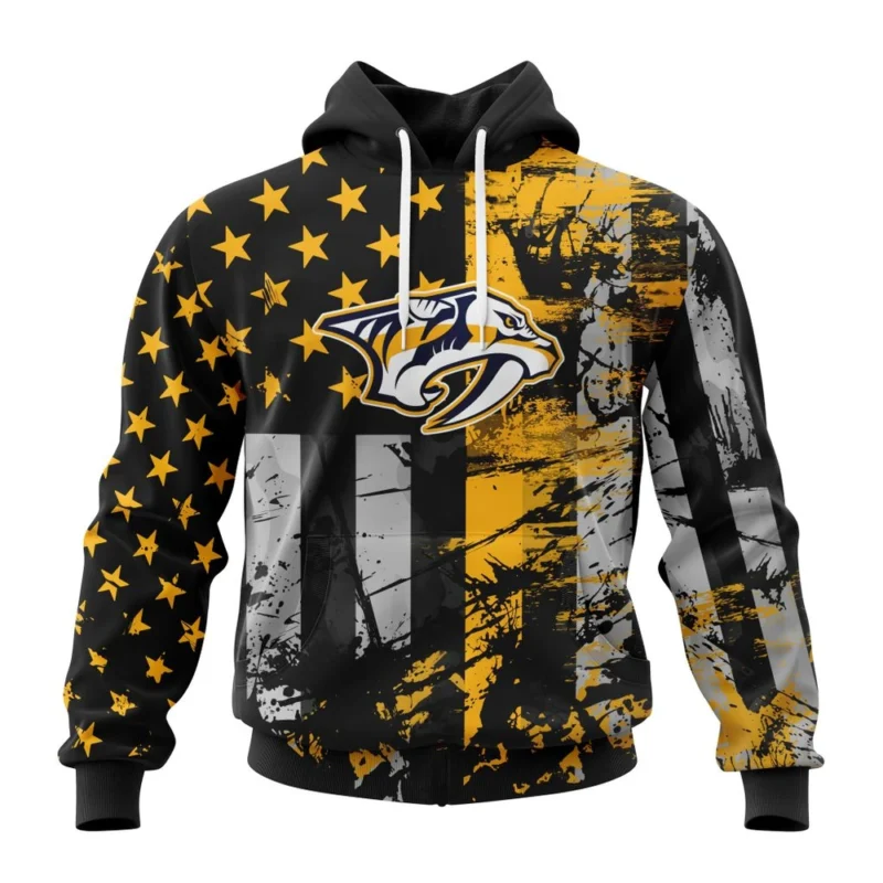 Nashville Predators, Specialized Jersey For America,QTNHL080524A3230