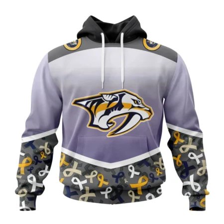 NHL Nashville Predators, Specialized Sport Fights Again All Cancer ,QTNHL080524A3356