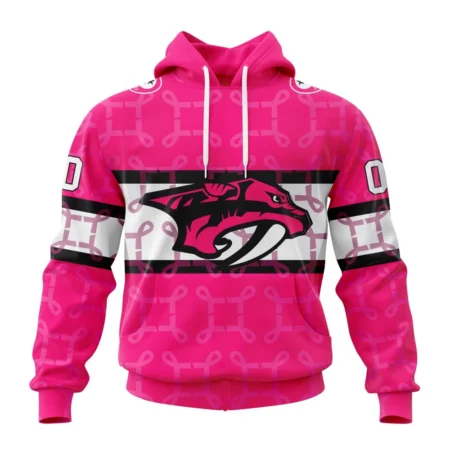 NHL Nashville Predators, Specialized Design I Pink I Can, In October We Wear Pink Breast Cancer,QTNHL080524A3619