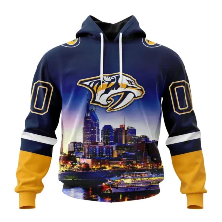 NHL Nashville Predators Special Design With City Skyline,QTNHL080524A4079