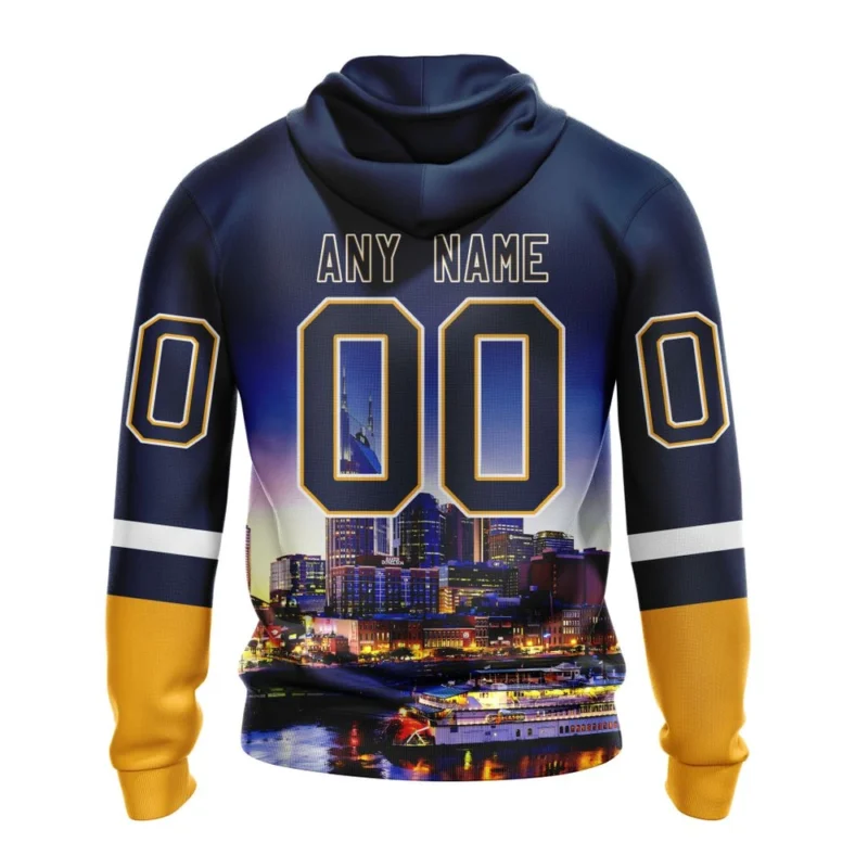 NHL Nashville Predators Special Design With City Skyline,QTNHL 080524B4079