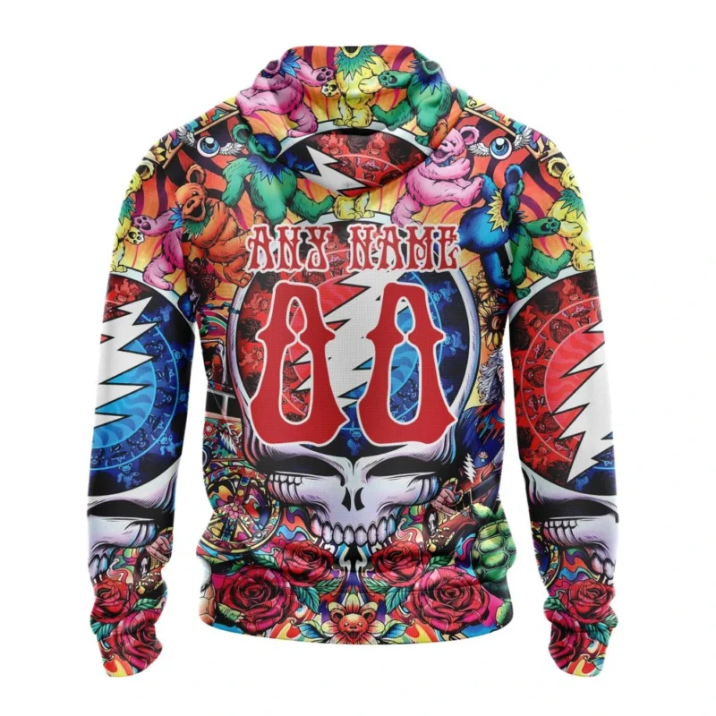 NHL New Jersey Devils Special Grateful Dead Design,QTNHL080524A104