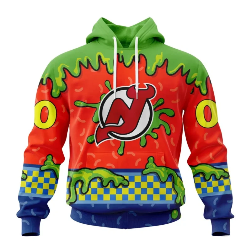 NHL New Jersey Devils Special Nickelodeon Design,QTNHL080524A1181