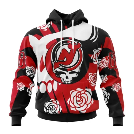 NHL New Jersey Devils Special Grateful Dead Design,QTNHL080524A1277