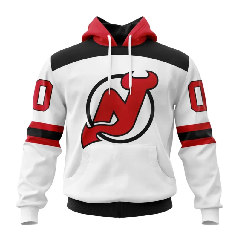 NHL New Jersey Devils Personalized  Away Kits,QTNHL080524A1551