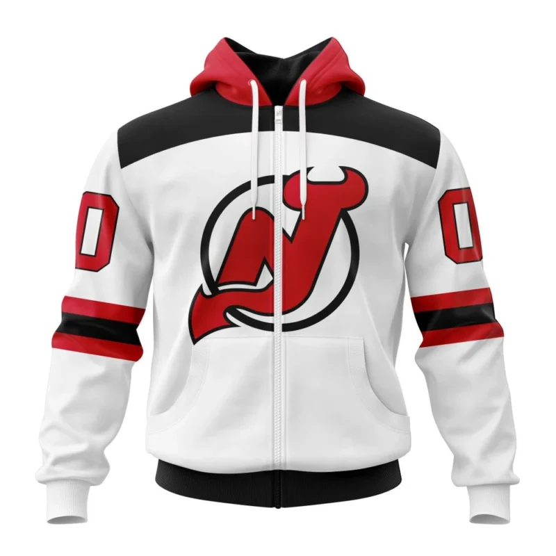 NHL Personalized Name And Number, New Jersey Devils Personalized  Away Kits,QTNHL Personalized Name And Number,080524B1551