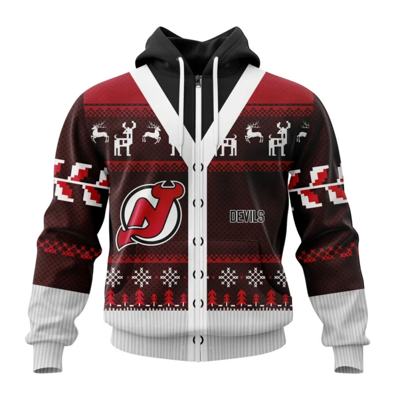 NHL Personalized Name And Number, New Jersey Devils, Specialized Chrismas Season,QTNHL Personalized Name And Number,080524B2794