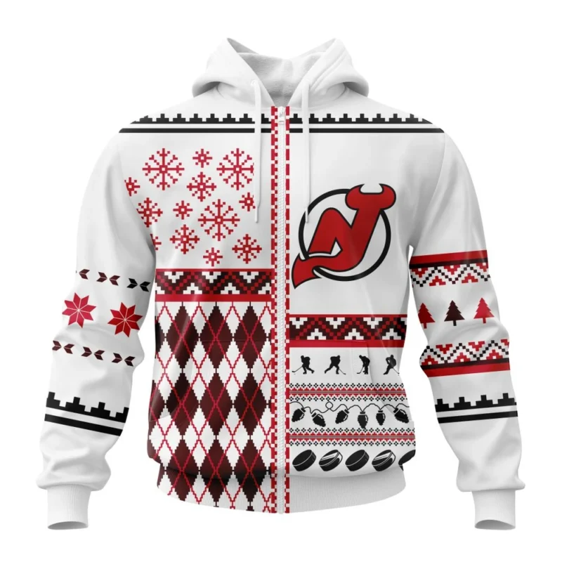 NHL New Jersey Devils, Specialized Unisex Christmas Is Coming ,QTNHL 080524B2909