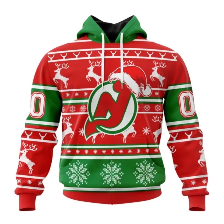 NHL New Jersey Devils, Specialized Unisex Christmas Is Coming ,QTNHL080524A2959