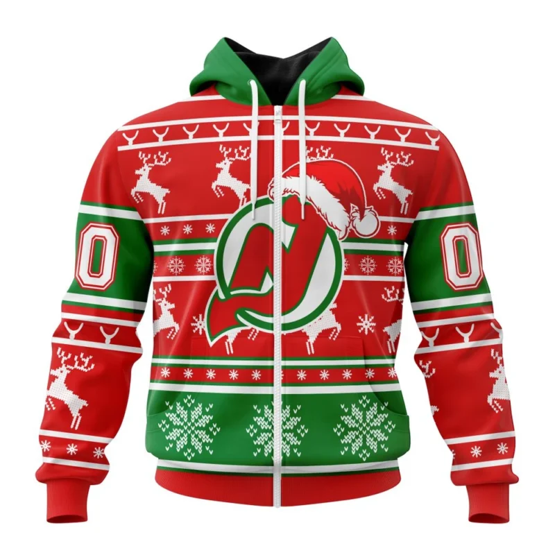 NHL New Jersey Devils, Specialized Unisex Christmas Is Coming ,QTNHL 080524B2959