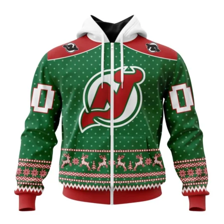 NHL New Jersey Devils Special Christmas Apparel,QTNHL 080524B3041