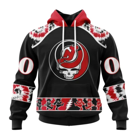 NHL New Jersey Devils Special Grateful Dead Design,QTNHL080524A31