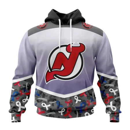 NHL New Jersey Devils, Specialized Sport Fights Again All Cancer ,QTNHL080524A3357