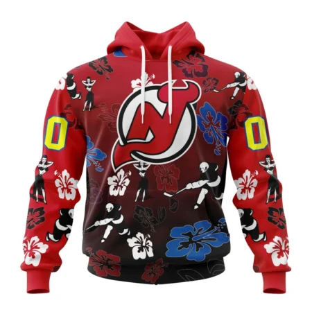 NHL New Jersey Devils X Hawaii Specialized Design For Hawaiia ,QTNHL080524A3796