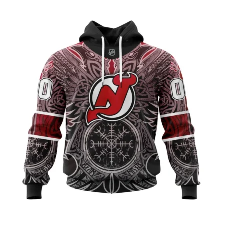 New Jersey Devils , Specialized Norse Viking Symbols,QTNHL080524A3838