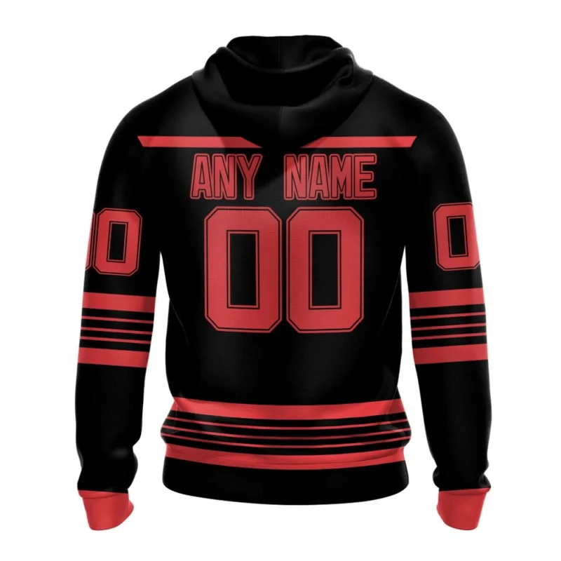 NHL Personalized Name And Number, New Jersey Devils Special Two-Tone Design,QTNHL Personalized Name And Number,080524B456