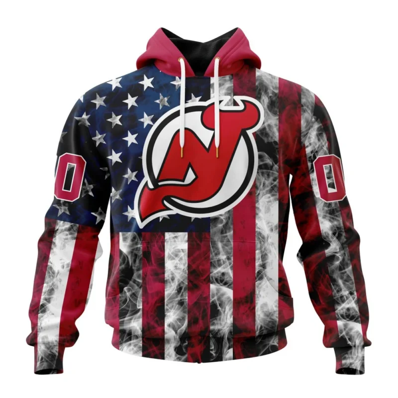 NHL New Jersey Devils Special Design For Independence Day The Fourth Of July,QTNHL080524A488