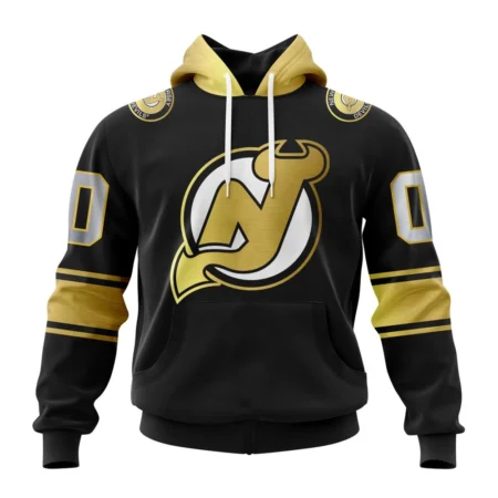 NHL New Jersey Devils Special Black And Gold Design,QTNHL080524A770