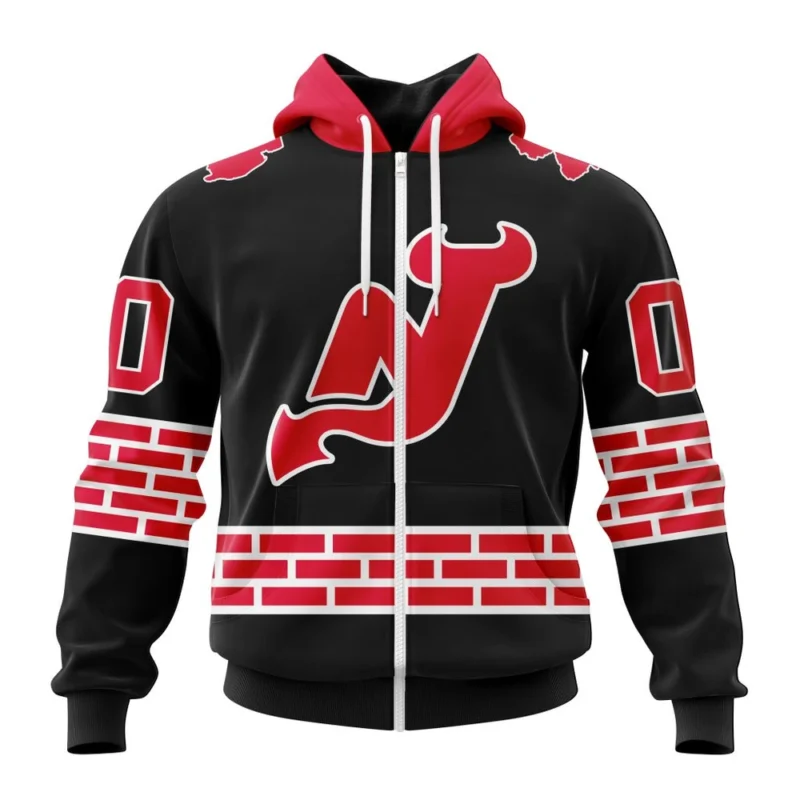 NHL Personalized Name And Number, New Jersey Devils Special City Connect Design,QTNHL Personalized Name And Number,080524B867