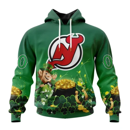 NHL New Jersey Devils Special Design For St. Patrick' Day,QTNHL080524A900