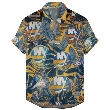 New York Islanders  Vintage Style National Hockey League Hawaiian Shirt All Over Prints QTHW2310724A23