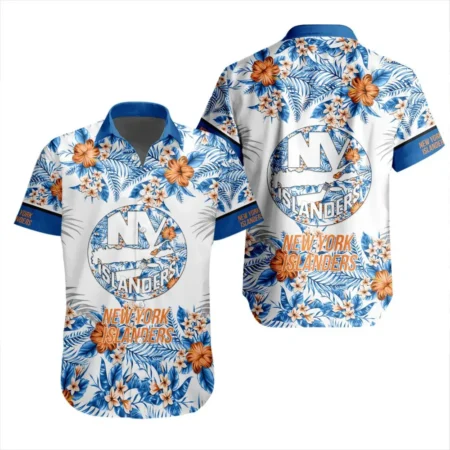 New York Islanders  Tropical Style National Hockey League Hawaiian Shirt All Over Prints QTHWS310724A22