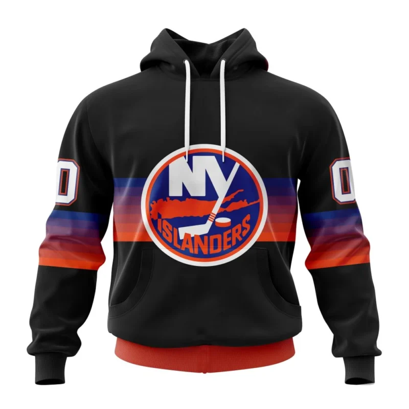 NHL New York Islanders Special Black And Gradient Design,QTNHL080524A1406