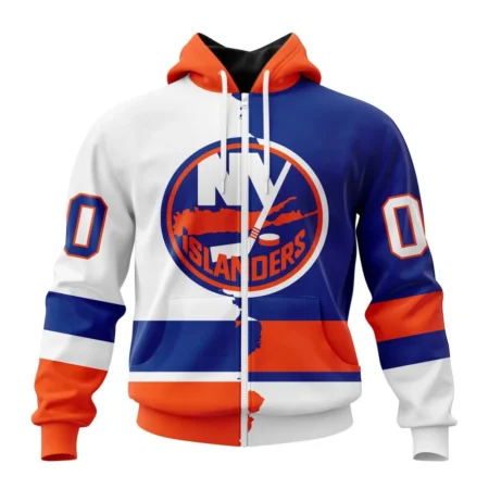 NHL Personalized Name And Number, New York Islanders Personalize  Home Mix Away Kits,QTNHL Personalized Name And Number,080524B1509