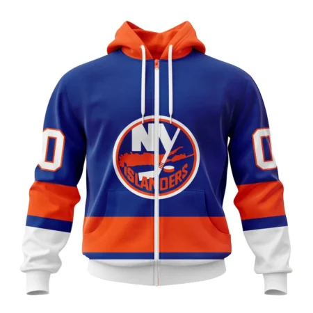 NHL Personalized Name And Number, New York Islanders Personalized  Home Kits,QTNHL Personalized Name And Number,080524B1549