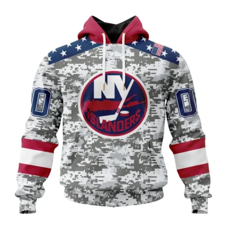 NHL New York Islanders Special Camo Design For Veterans Day,QTNHL080524A1802