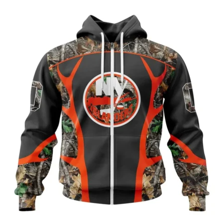 NHL Personalized Name And Number, New York Islanders Special Camo Hunting Design ,QTNHL Personalized Name And Number,080524B2207