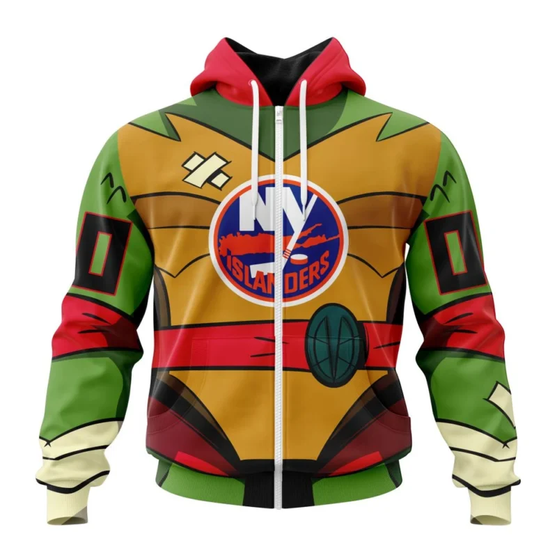 NHL Personalized Name And Number, New York Islanders Special Teenage Mutant Ninja Turtles Design,QTNHL Personalized Name And Number,080524B2268