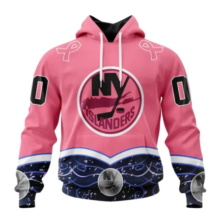 NHL New York Islanders, Specialized Unisex For Hockey Fights Cancer,QTNHL080524A2823