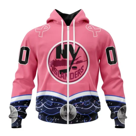 NHL New York Islanders, Specialized Unisex For Hockey Fights Cancer,QTNHL 080524B2823