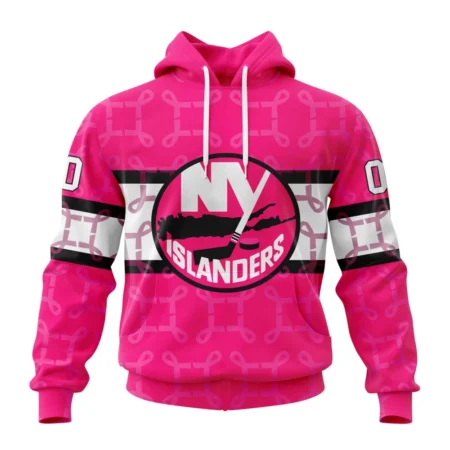 NHL New York Islanders, Specialized Design I Pink I Can, In October We Wear Pink Breast Cancer,QTNHL080524A3618