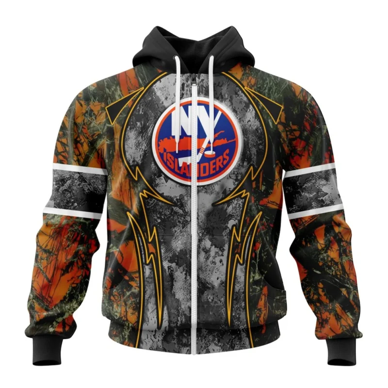 NHL New York Islanders, Specialized Design Wih Camo Concepts For Hungting In Forest,QTNHL 080524B3647