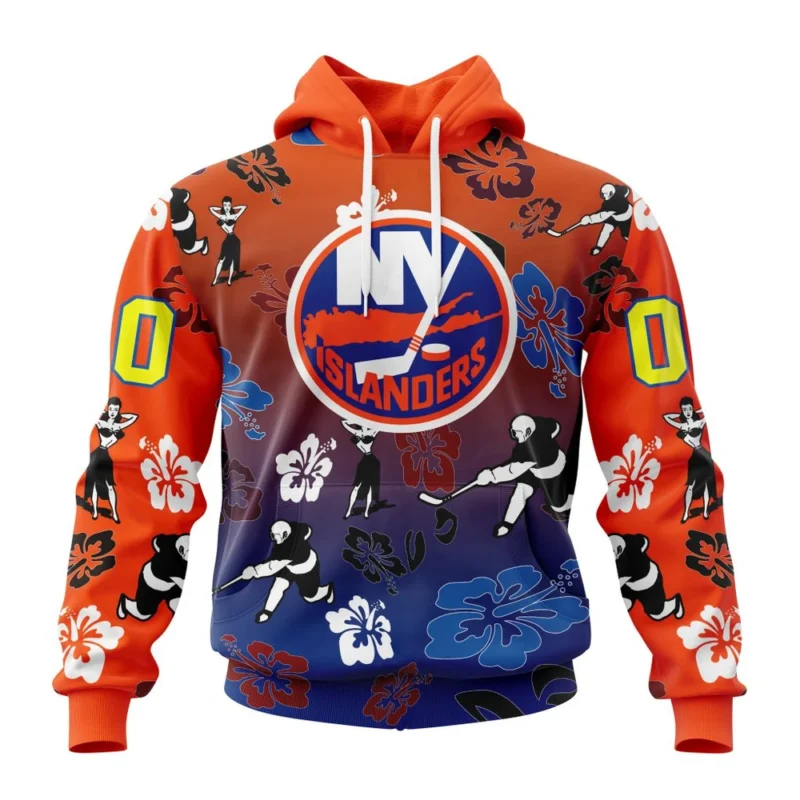 NHL New York Islanders X Hawaii Specialized Design For Hawaiia ,QTNHL080524A3791