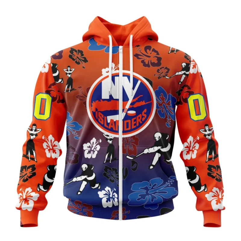 NHL New York Islanders X Hawaii Specialized Design For Hawaiia ,QTNHL 080524B3791