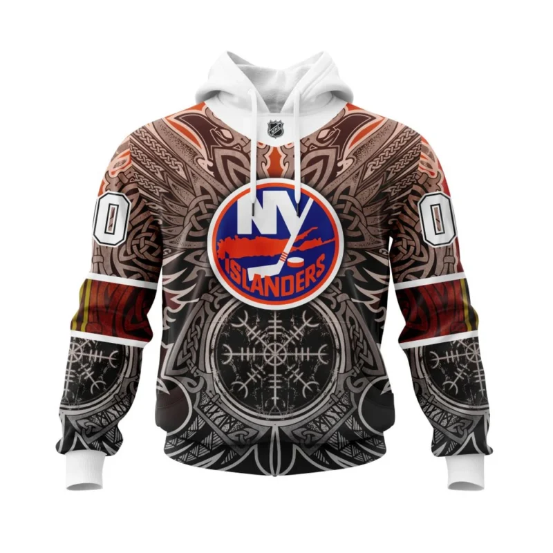 New York Islanders, Specialized Norse Viking Symbols,QTNHL080524A3875